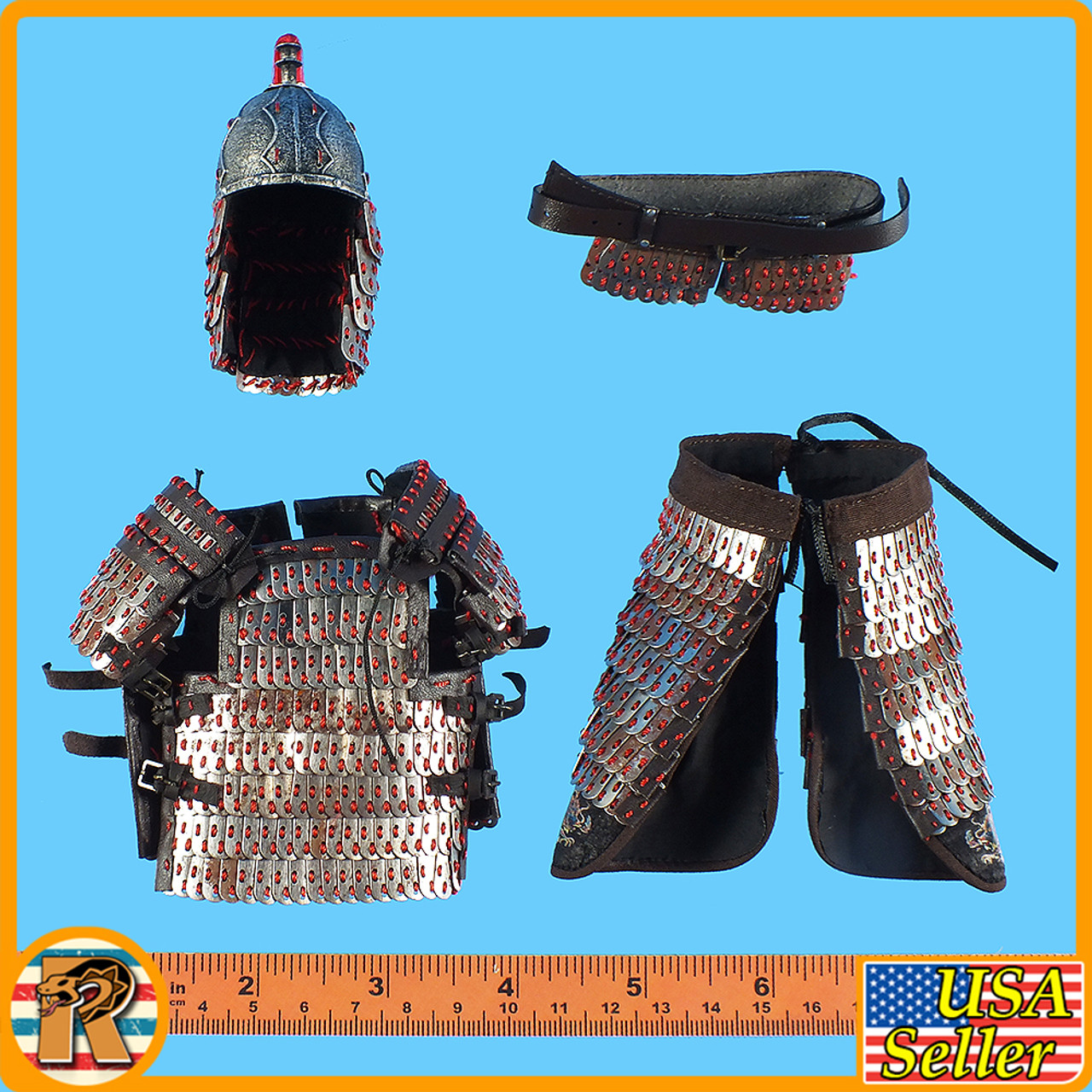 Hua Mulan - Full Metal Armor Set (Female) - 1/6 Scale -