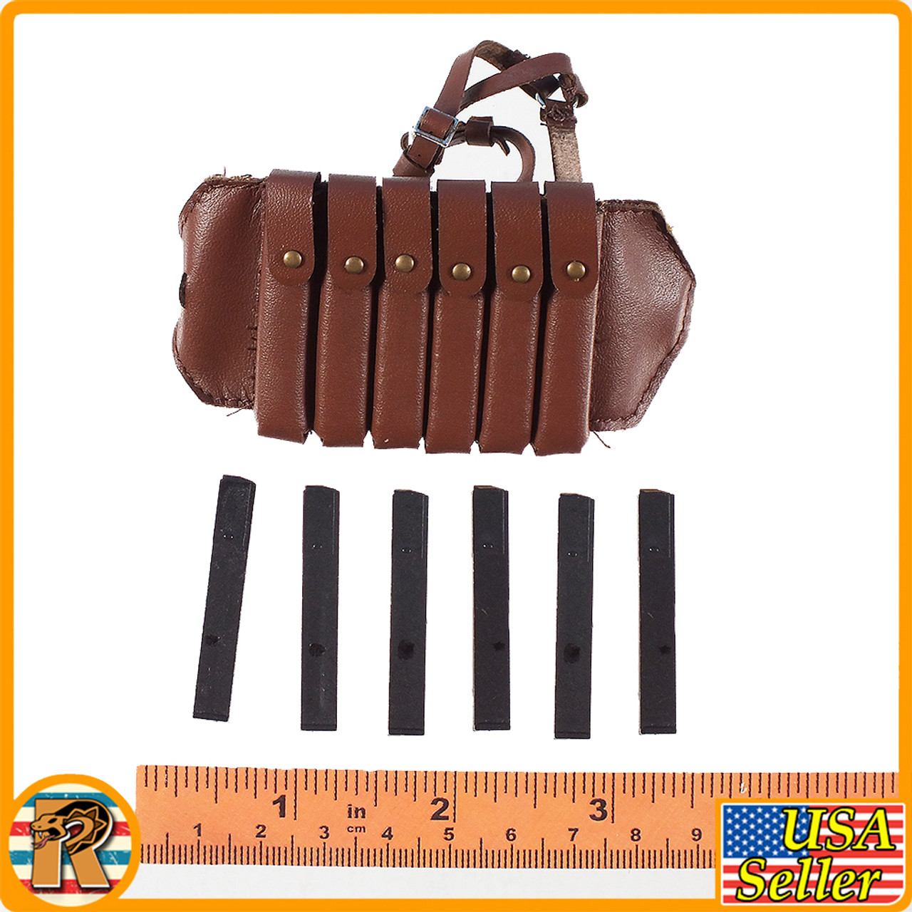 Chinese 88th Division - Ammo Vest Pouch & 6 Mags - 1/6 Scale -