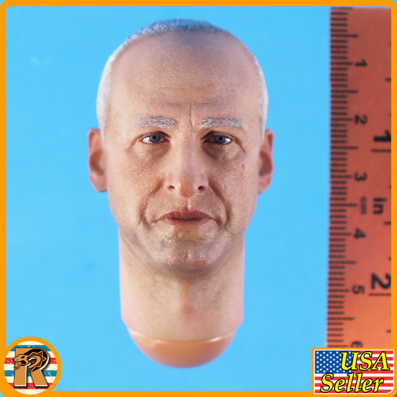 US General Patton - Head w/ Neck Joint - 1/6 Scale -