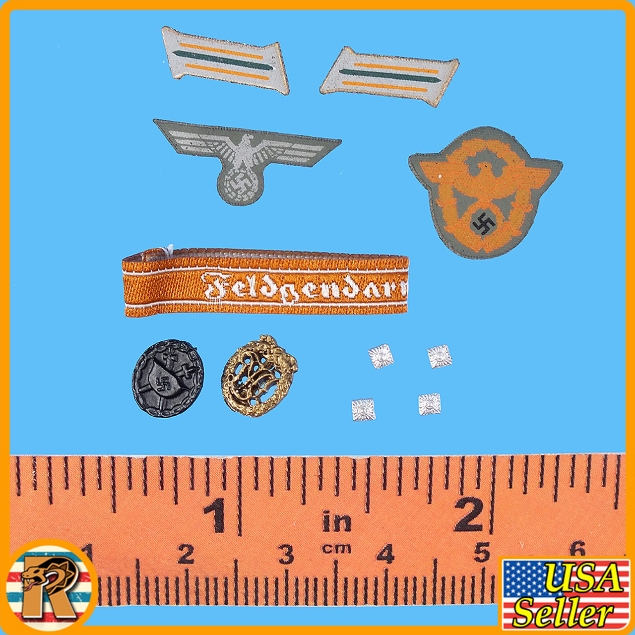 Richard German MP - Patches & Medals Set - 1/6 Scale -