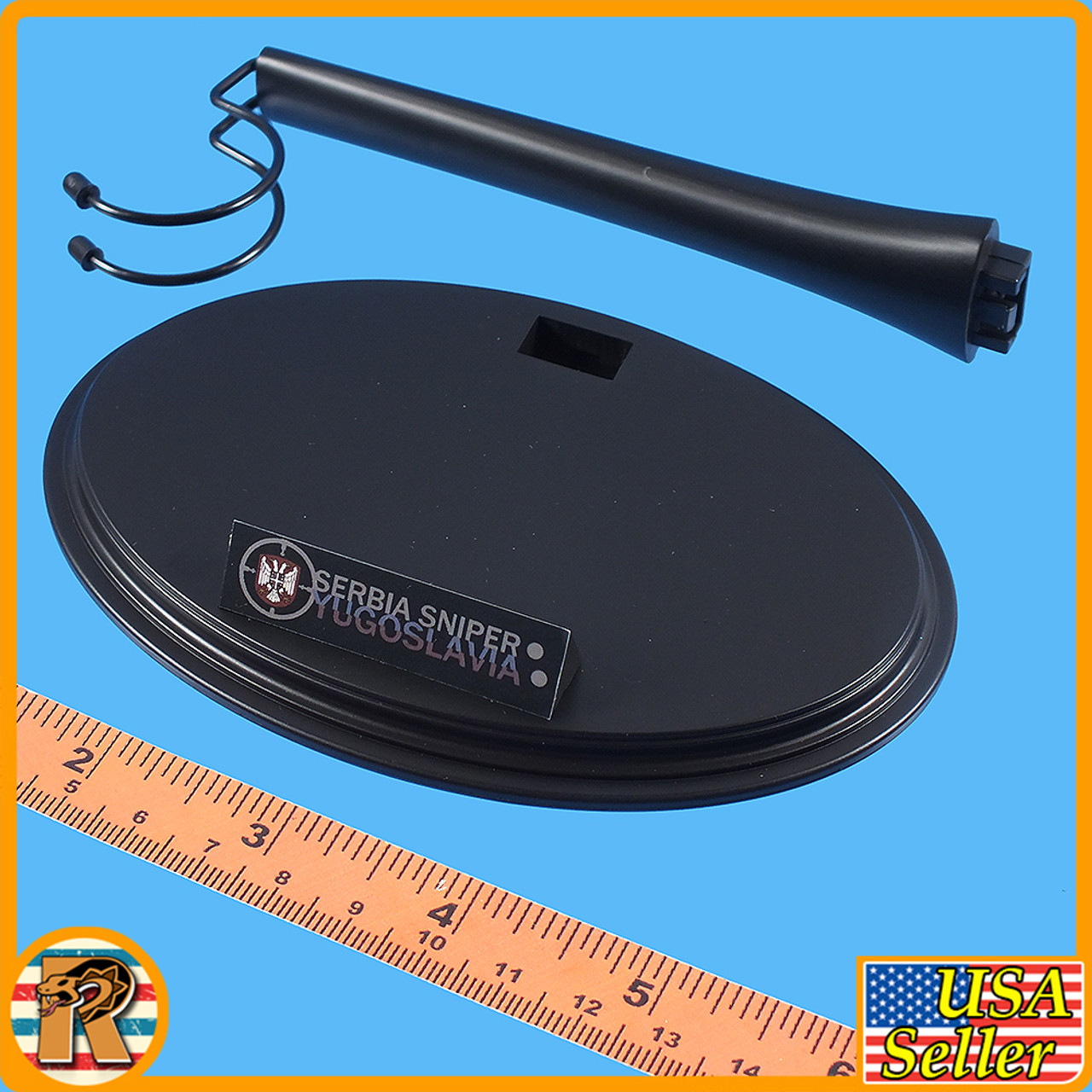 Serbia Sniper - Display Stand  - 1/6 Scale -