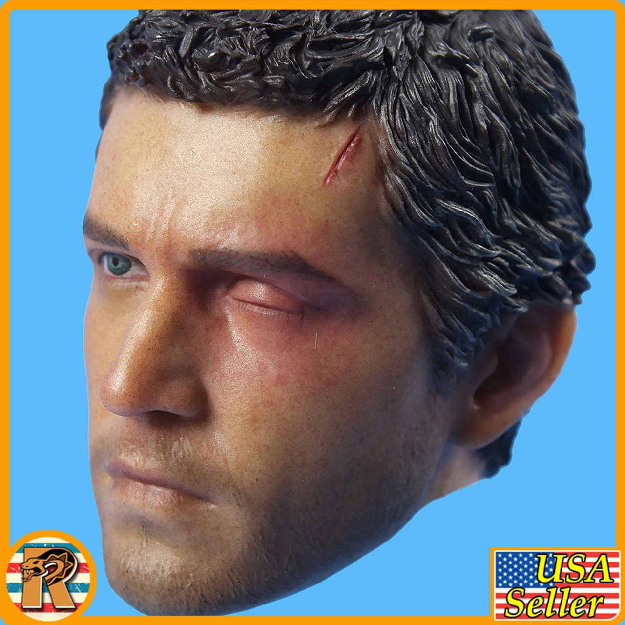 DX Max - Scarred & Bruised Head #2 *READ* - 1/6 Scale -