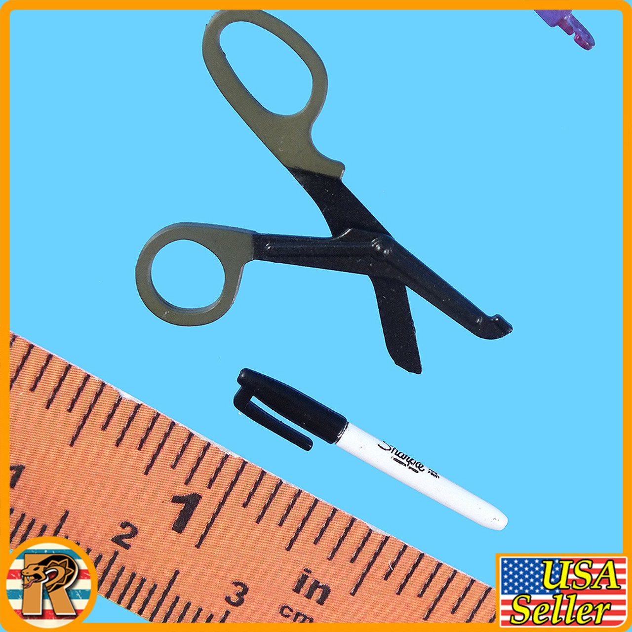 2006 Delta Force Scissor Pen & Gear 1/6 Scale