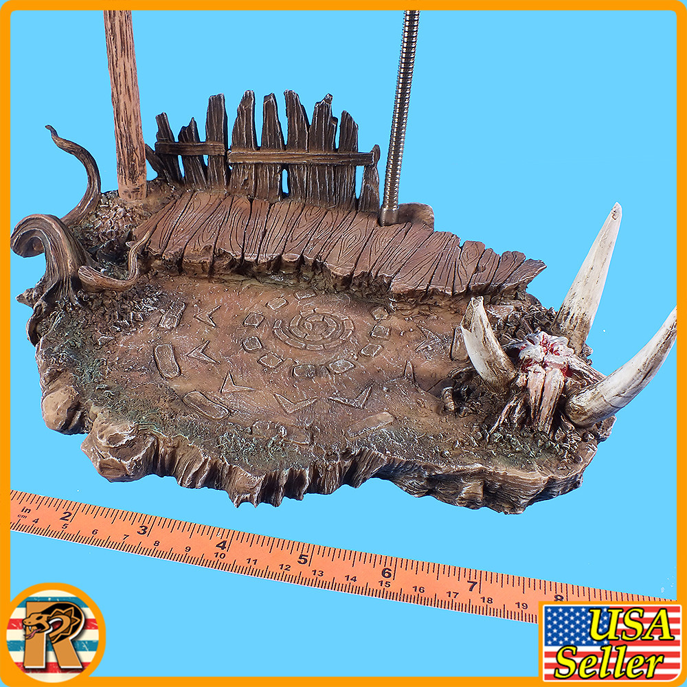 Celtic Bravery Wildheart (Silver) - Large Display Base - 1/6 Scale Part TBleague