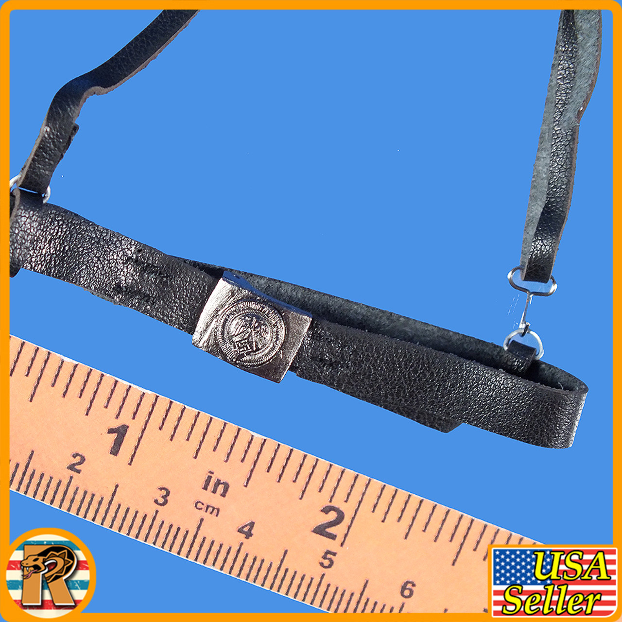 Ash German Youth - Leather Belt & Strap - 1/6 Scale -