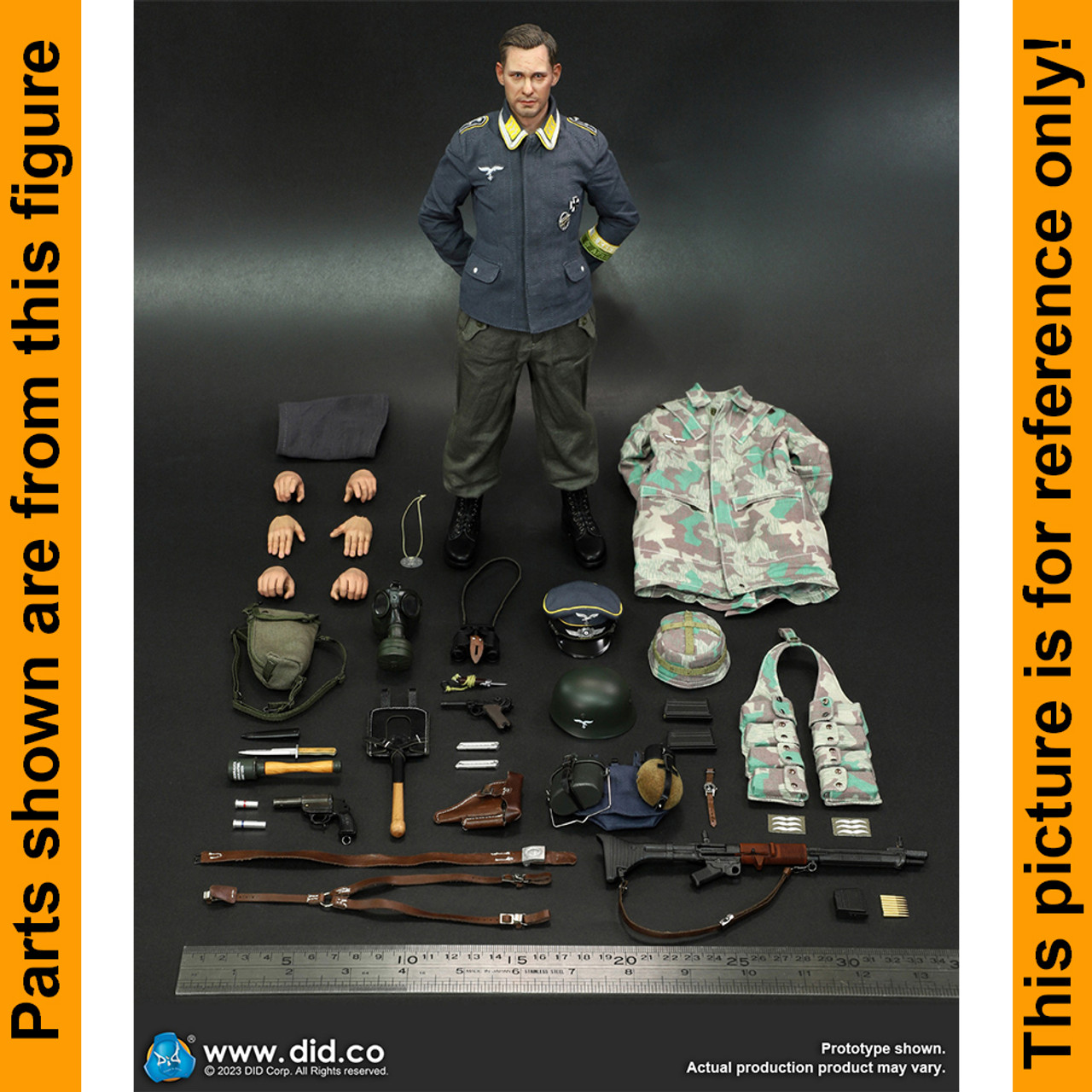 Axel Germn FJ 20th Ann - Grenade (Wood & Metal) - 1/6 Scale -