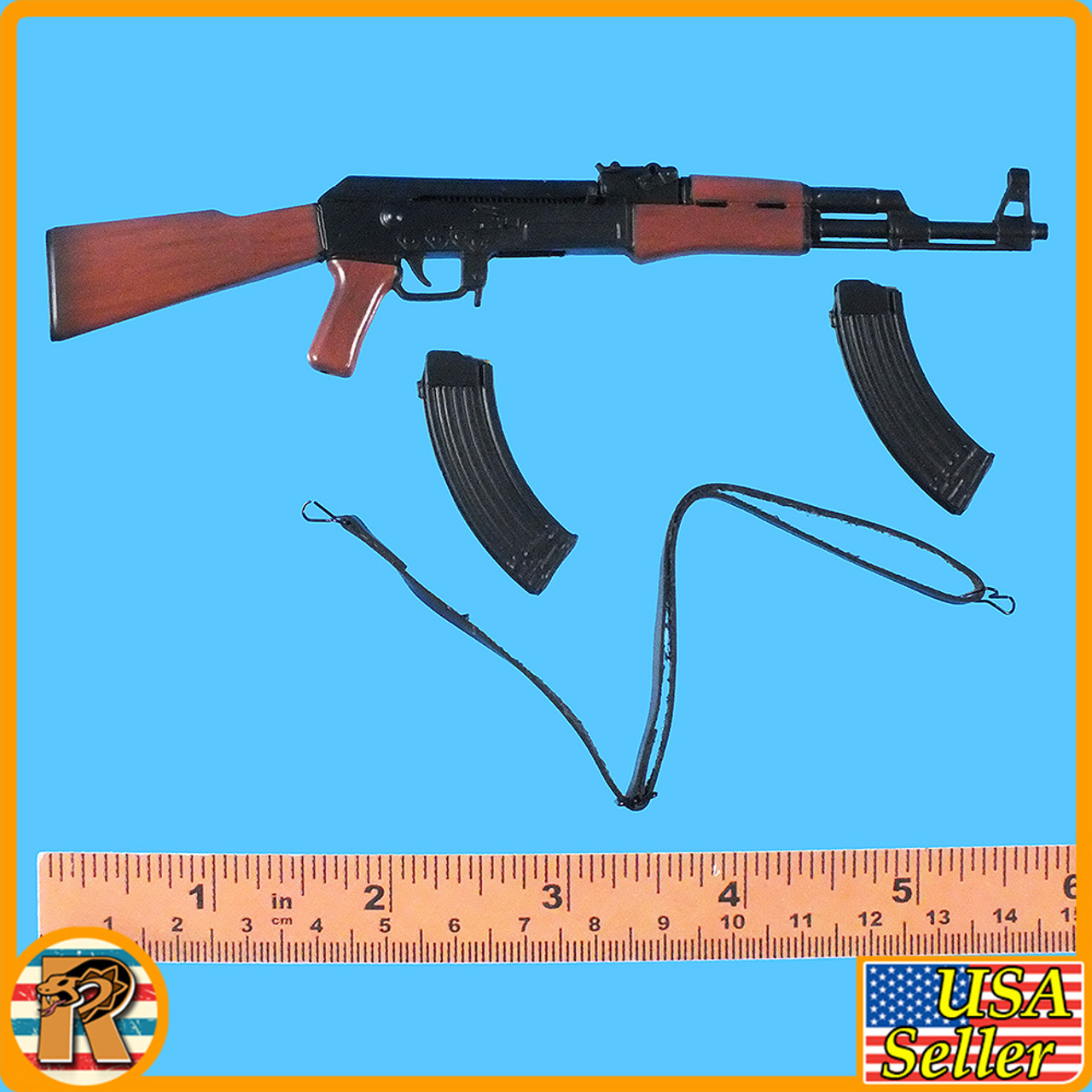 Bella Soviet Sniper - AK47 Rifle Set #1 - 1/6 Scale -