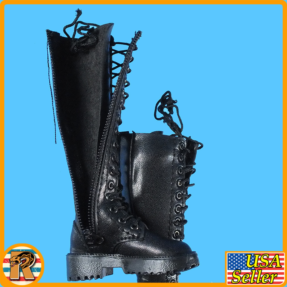 Bella Soviet Sniper - Tall Boots (for Feet) - 1/6 Scale Part - Flagset