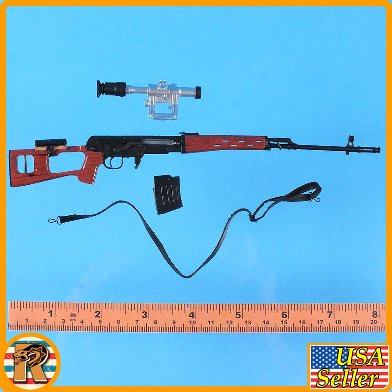 Bella Soviet Sniper - SVD Sniper Rifle #2 - 1/6 Scale -