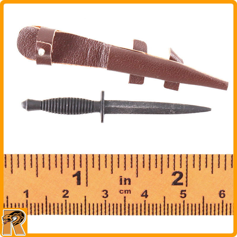 Roy Red Devils Commander - Dagger & Sheath - 1/6 Scale