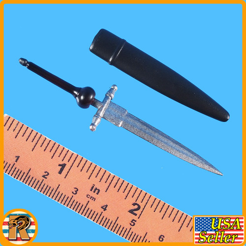 Sophia Caribbean Pirate - Metal Knife & Sheath - 1/6 Scale -