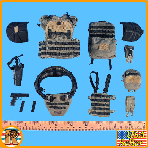 Zimo Modern Battlefield - Full Body Armor Vest Set - 1/6 Scale -