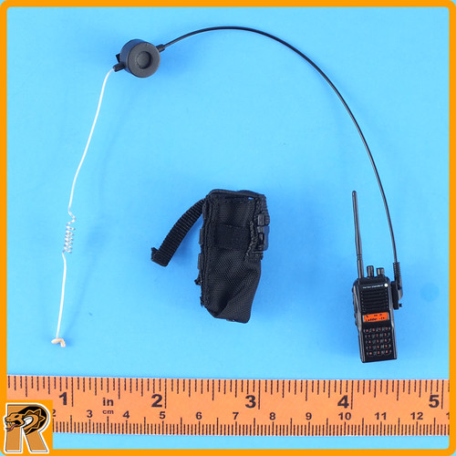 Chinese PLA Special Forces - Radio Set w/ Clear Earbud - 1/6 Scale -