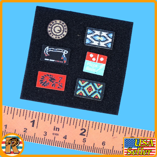 Shotshow Tactical Instructor - Patches Set - 1/6 Scale -