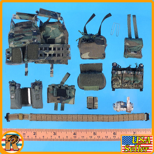 Shotshow Tactical Instructor - Full Vest & Pouch Set - 1/6 Scale -