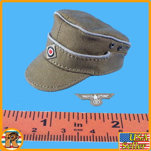 Tunsia German DAK - Field Hat w/ Patch - 1/6 Scale -