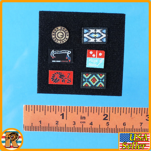 Tactical Instructor Chpt 2 - Patches Set - 1/6 Scale -