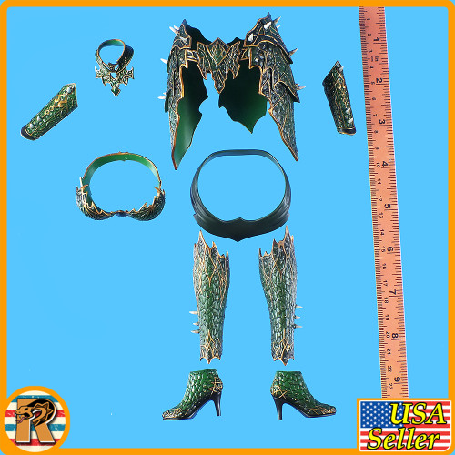 Medusa (Golden) - Full Body Armor Set - 1/6 Scale -