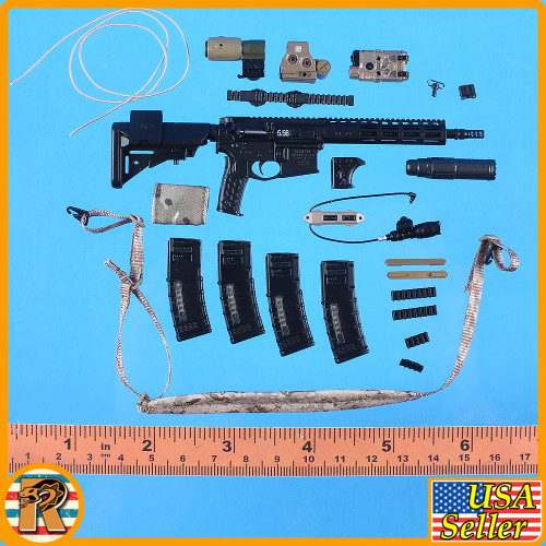 S Tactical Instructor Chpt 2 - 556 Rifle Set #1 - 1/6 Scale