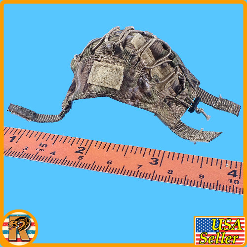 M49 Special Force - Camo Helmet Cover - 1/6 Scale Part - Mini Times