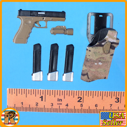 M49 Special Force - Pistol & Holster Set - 1/6 Scale Part - Mini Times