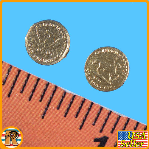 The Good Cowboy - Gold Coins x10 (Toys) - 1/6 Scale