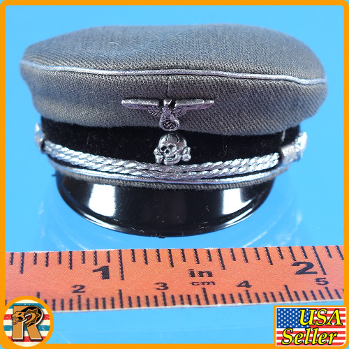 Otto S German WWII - Officer Hat #1 - 1/6 Scale