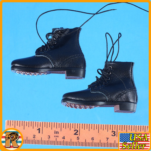 Otto S German WWII - Short Boots #1 - 1/6 Scale