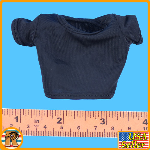 PLA Female Pilot - Black Tight Shirt - 1/6 Scale