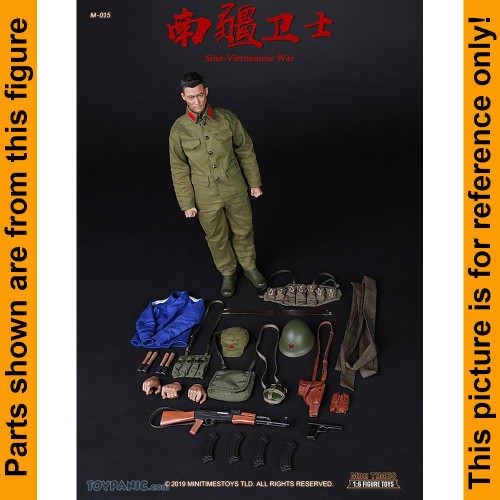 PLA Sino-Vietnamese War - Boots w/ Pegs & Wraps - 1/6 Scale -