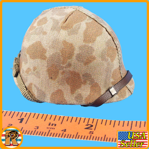 Sledge Hammer Mortar Team - M1 Camo Helmet (Metal) - 1/6 Scale