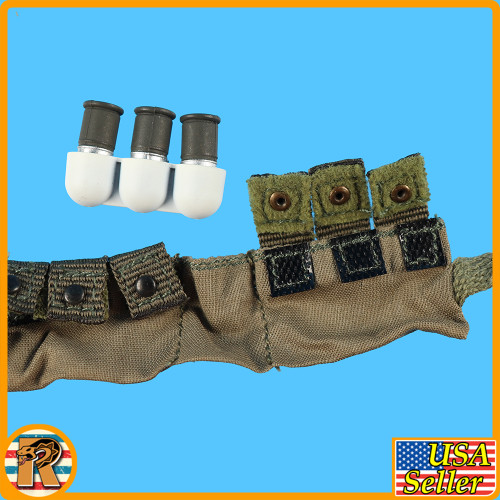 Vietnam Era Female - 40mm Greandes & Bandolier - 1/6 Scale