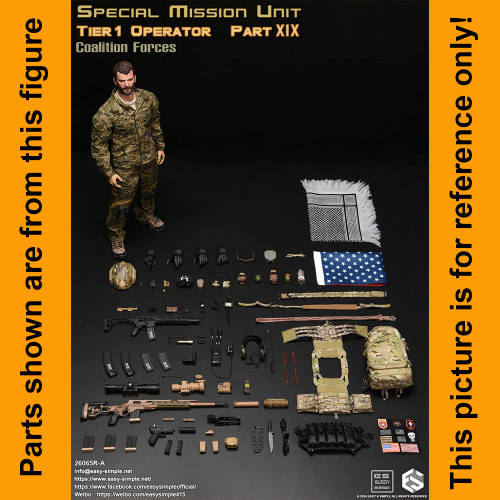 Coalition Forces RA - Patches Set - 1/6 Scale