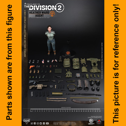 Heather Ward Division 2 - Flare Gun #2 - 1/6 Scale