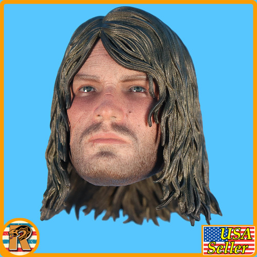 John Red Dead Cowboy - 1889 Head w/ Long Hair #1 - 1/6 Scale