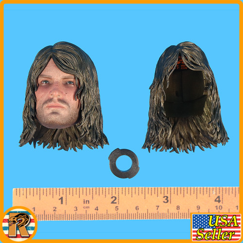 John Red Dead Cowboy - 1889 Head w/ Long Hair #1 - 1/6 Scale