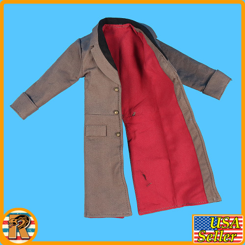John Red Dead Cowboy - Long Grey Coat #3 - 1/6 Scale