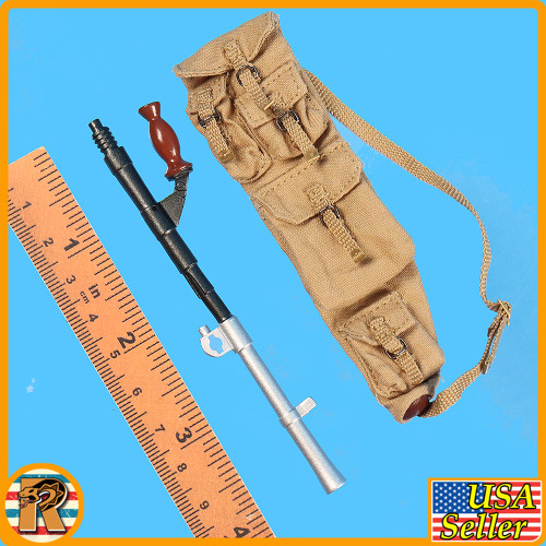 Black Watch Bren Gunner - Metal Bren Barrel & Bag - 1/6 Scale