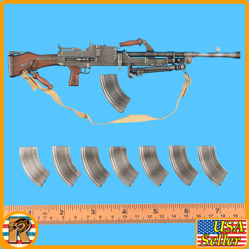 Black Watch Bren Gunner - Bren Machine Gun Set - 1/6 Scale