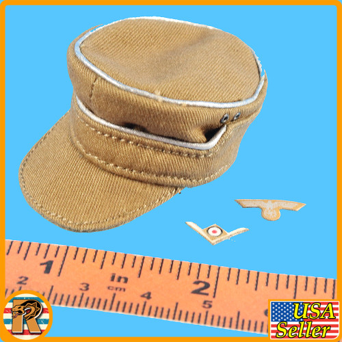Supply Duty Ishaan - Field Hat & Badges - 1/6 Scale