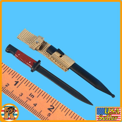 Supply Duty Ishaan - Knife & Sheath - 1/6 Scale