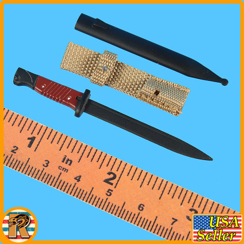 Supply Duty Ishaan - Knife & Sheath - 1/6 Scale
