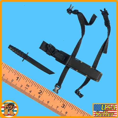 Zombie Hunter - Knife & Leg Sheath - 1/6 Scale Part - Kings Toy