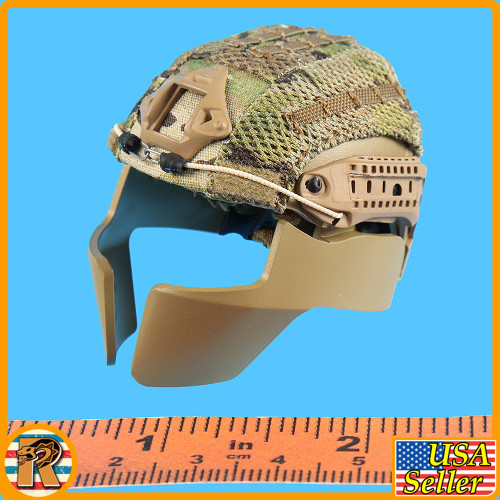 FSB Alpha Team Leader R - Airframe Helmet Set - 1/6 Scale