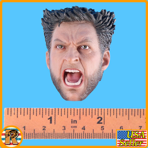 Wolfman Mutant Wolverine - Screaming Head #2 - 1/6 Scale