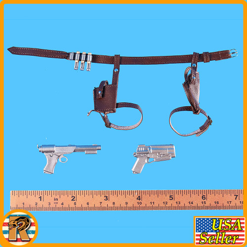 Fallout Vault Girl - Pistols & Belt Set - 1/6 Scale