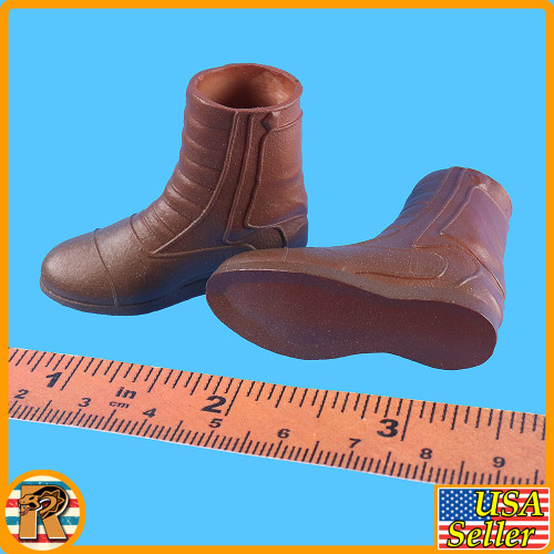 Fallout Vault Girl - Boots (for Balls) - 1/6 Scale