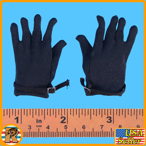 Colonel James Vietnam - Black Gloves - 1/6 Scale