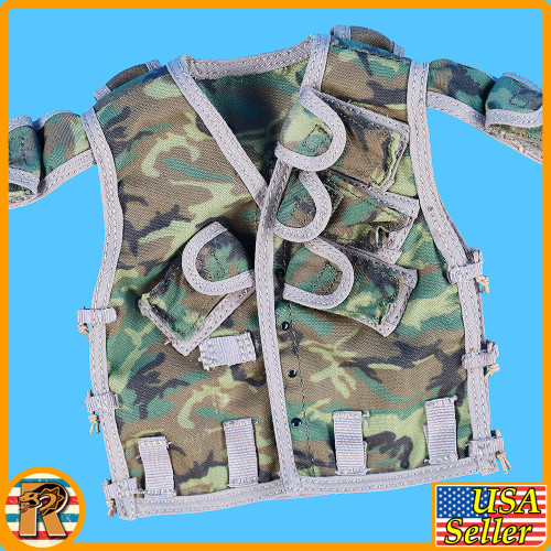 SEAL Vietnam Point Man - Camo Float Vest - 1/6 Scale
