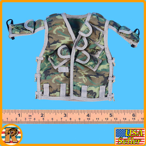 SEAL Vietnam Point Man - Camo Float Vest - 1/6 Scale